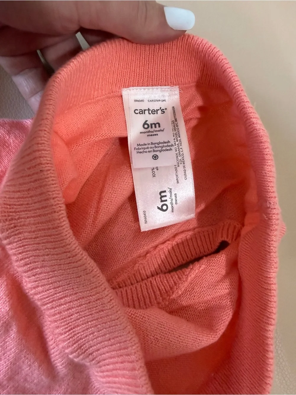 Carters soft knit